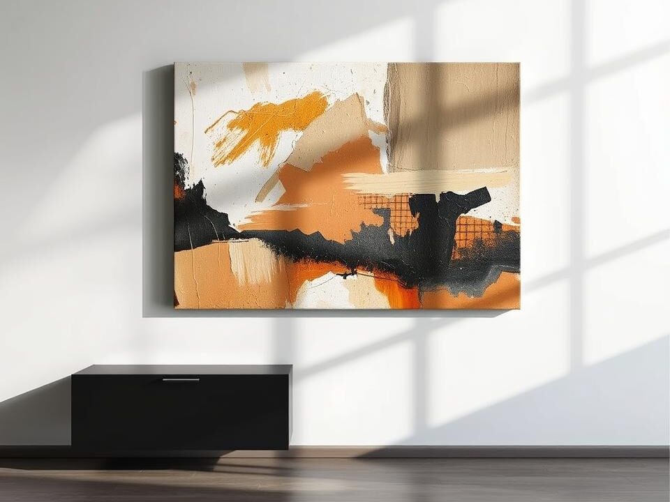 Layering Black And White Wall Art for Visual Interest